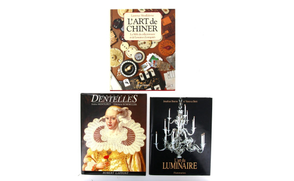 Thème ART et objets - Lot de 3 ouvrages 