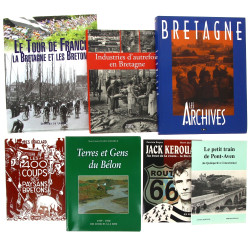 BRETAGNE - 7 livres dont industries d'au