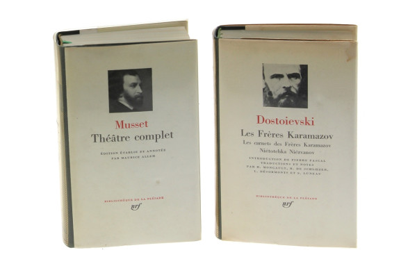 PLEIADE - 2 volumes: DOSTOIEVSKI "Les Fr