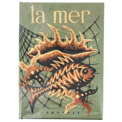 "LA MER", ouvrage relié avec jaquette il