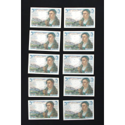 Billets de banque - Lot de 10 billets de