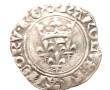 CHARLES VI 1380-1422) - Florette en arge