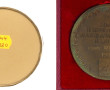 Lot de 2 médailles: "Herve Budes de Gue