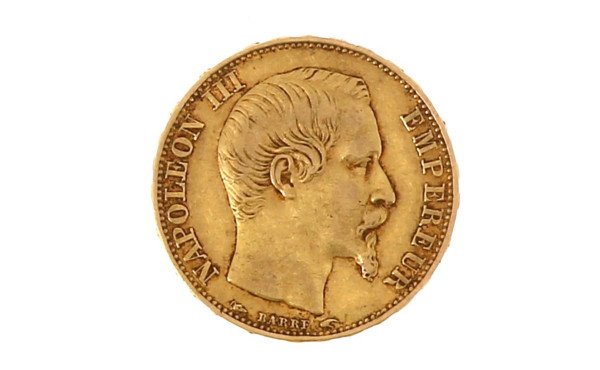 Pièce de 20 F or "1854" atelier A