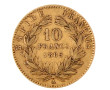 Pièce de 10 F or, "1865" atelier A