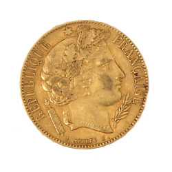 Pièce de 20 F or "1851" atelier A