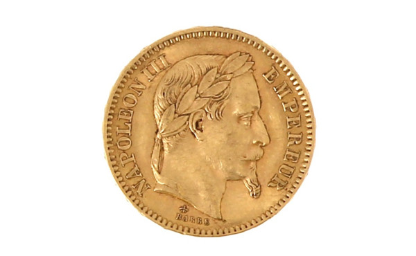 Pièce de 20 F or "1866" atelier A