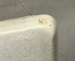 6 chaises des années 50 skaï blanc (qqs 