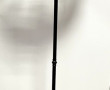 Lampadaire en métal laqué noir ab at-jou