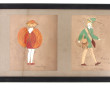 Thème ENFANTINA - 5 gouaches dans le mêm