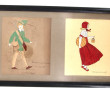 Thème ENFANTINA - 5 gouaches dans le mêm