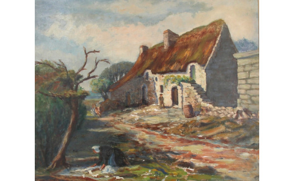 CORAN D'YS (1877-1954) Victorien HAREL d