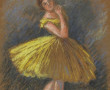 Ecole Française Xxème "Jeune danseuse au