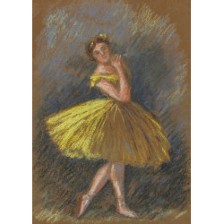 Ecole Française Xxème "Jeune danseuse au
