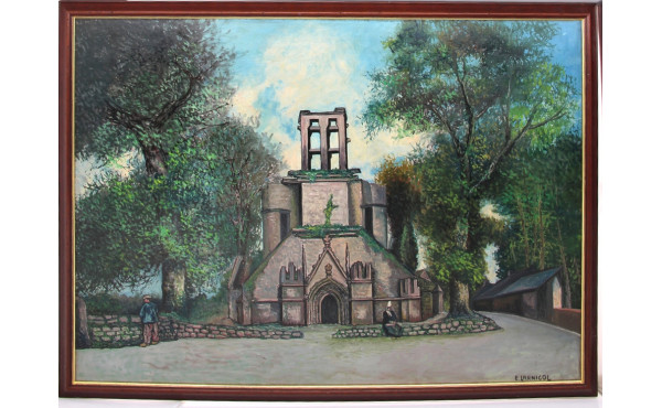 E. LARNICOL (Xxème) "Eglise de Saint-Jac