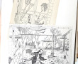 Yvan TRAVERS - Lot de dessins, affiches 