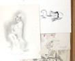 Yvan TRAVERS - Lot de dessins, affiches 