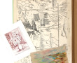 Yvan TRAVERS - Lot de dessins, affiches 