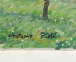 Christophe RIVALAIN (Xxème) "Pommiers en