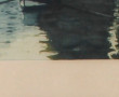 Pierre VIDAL (Xxème) "Marine le soir", a