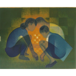 Louis TOFFOLI (1907-1999) "Les enfants a