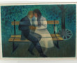 Louis TOFFOLI (1907-1999) "Les amoureux 