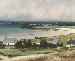 Gilbert STER (1939) "Paysage de bord de 