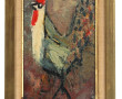 Ecole Française des années 60 "La poule"
