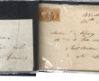 A TRIER - Lot de 100 plis XIXème (petit 