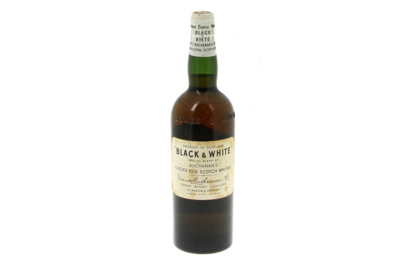 1 B WHISKY BLACK and WHITE , Ecosse anné