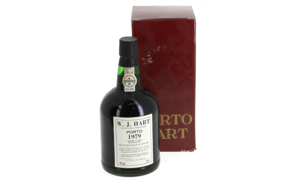 1 B PORTO millésimé 1979 W.J HART, en BO