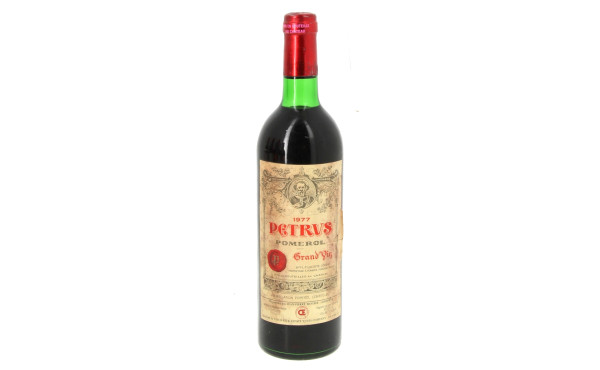 1 B PETRUS 1977 Pomerol (bas goulot, EL
