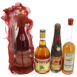Lot de 4 bouteilles: - 1 B RASTEAU 2018
