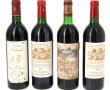 Lot de 4 bouteilles: - 2 B Ch BEAUSEJOU