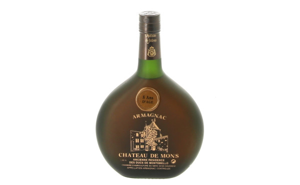 1 B ARMAGNAC Château de Mons 8 ans d'âge