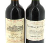 Lot de 2 bouteilles: - 1 B Ch du GLANA 