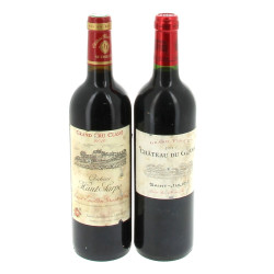 Lot de 2 bouteilles: - 1 B Ch du GLANA 