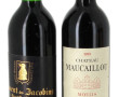 Lot de 2 bouteilles: - 1 B Ch Maucaill