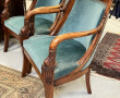 Salon style Restauration en acajou compr