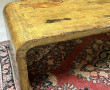 CHINE Xxème - Console basse en bois laqu