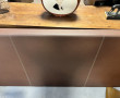 Tête de lit couleur chocolat pour un lit