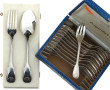 ARGENTAL - 11 fourchettes à gâteaux en m