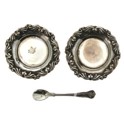 Cuillère à sel en argent, poinçon minerv