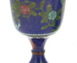 Coupe forme calice en cloisonné à décor 