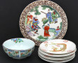 Service à thé en porcelaine style Satsum