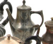 Lot de 4 verseuses et théières anciennes