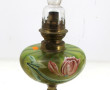 Lampe à pétrole à réservoir en verre à d