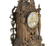 Pendule en bronze à patine sombre dans l