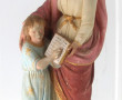 Ste Anne apprenant à lire à la Vierge, s