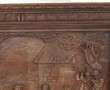 BRETAGNE - Grand panneau en bois sculpté